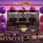 Fruit Zen Slot Autoplay Settings