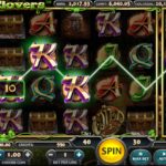 Lucky Clovers Online Slot Game Board