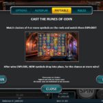 Runes of Odin Online Slot Paytable