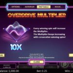 Total Overdrive Online Slot Sticky Multiplier