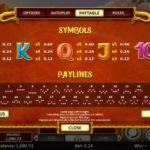 Quest to the West Slot Game Paylines