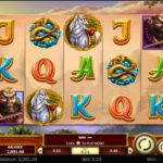 Quest to the West Slot Game Reels