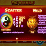 Pig Winner Online Slot Game Special Symbols Screenshot