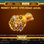 The Hive Online Slot Honey Burst Spreading Wilds