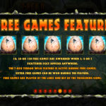 Online Slot Game T-Rex II Free Games Feature Screenshot