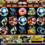 Cash Bandits Online Slot Game Board