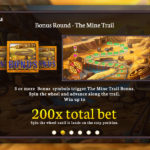 Online Slot Gold Heist Bonus Mine Cart Round Screenshot