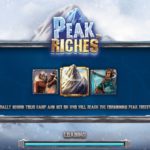 Peak Riches Online Slot Loading Screen