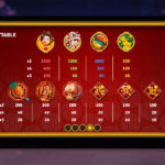 The Ingot Ox Online Slot Pay Table Screenshot