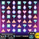 Glorious Gems Online Slot Game Board