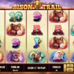 Bison Trail Slot Game Board