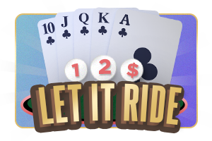 Let It Ride Poker Cards and Title Image