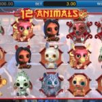 12 animals Online Slot Gameplay