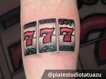 casino 777 tattoo