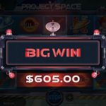 Project Space Slot Big Win Screenshot