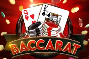 Baccarat table game logo