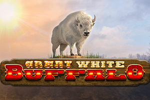 Great White Buffalo Slot Game Logo