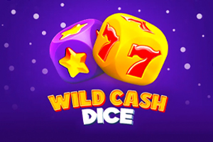 bgaming's wild cash dice slot game logo