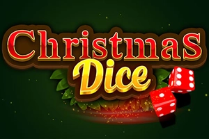 Christmas dice table game logo