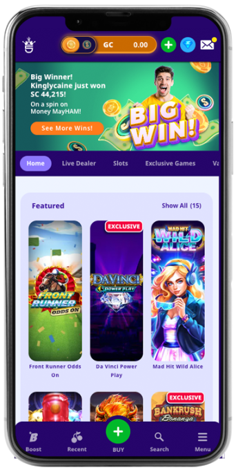 High 5 Casino app preview