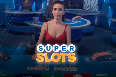 live dealer baccarat in superslots casino