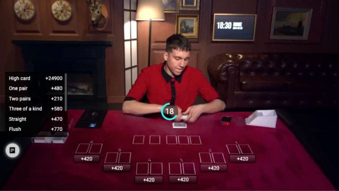 Bet on Poker Live