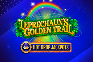 Leprechaun's Golden Trail Logo Hot Drop Jackpots