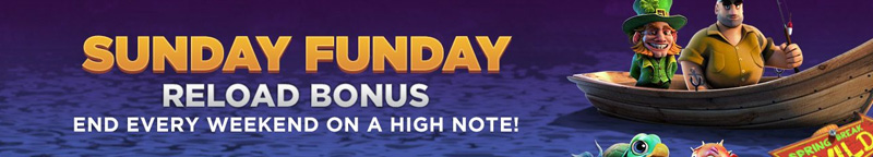 Sunday Funday SuperSlots bonus banner