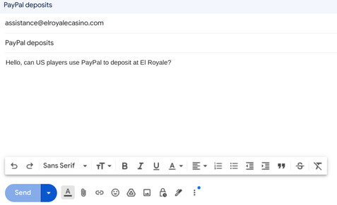 el royale email customer service