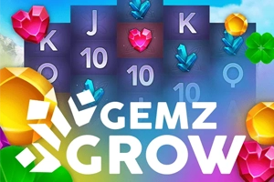 gemz grow slot game logo