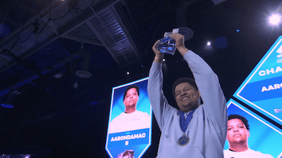 Aarondamac Winner of Granblue Fantasy Versus Rising at EVO Las Vegas