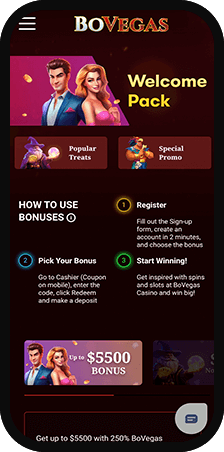 BoVegas Casino Promos