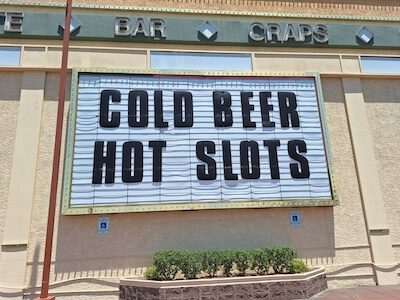 Cold Beer and Hot Slots Marquee