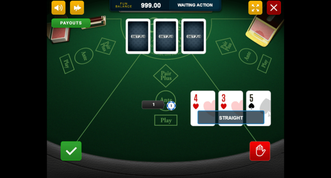 How to Play 3 Card Poker Step 3