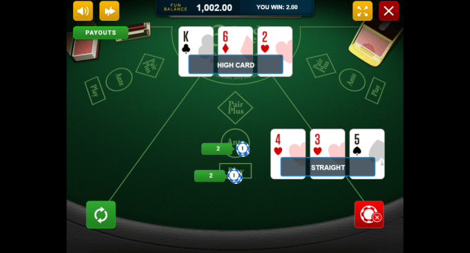 How to Play 3 Card Poker Step 5