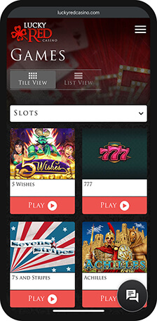 Lucky Red Casino Games