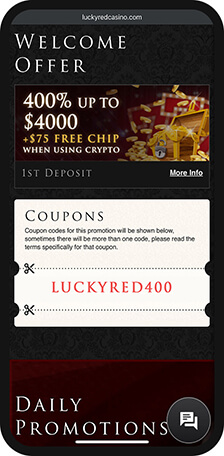 Lucky Red Casino Promotions