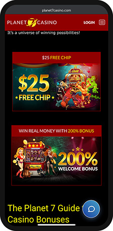 Planet 7 Casino Promotions