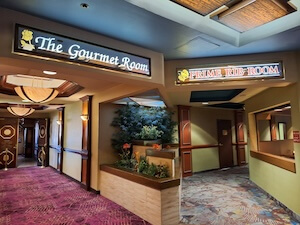 Photo of the entryway to restaurants in Riverside Laughlin NV