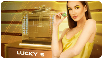 Live lottery lucky 5 game