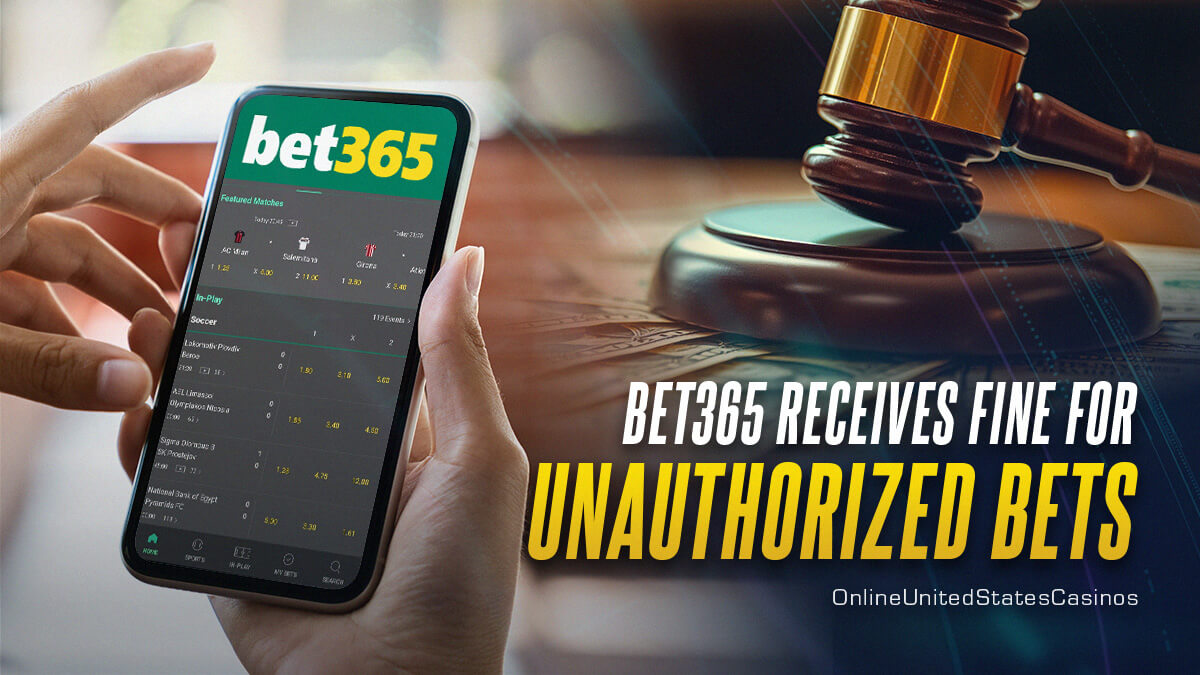 B365 fined for unauthorized betting online casino news story