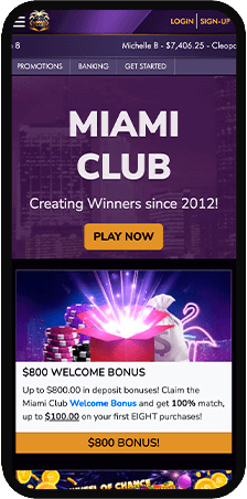 Miami Club Home