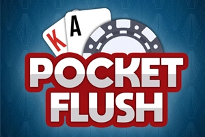 Pocket Flush table game logo