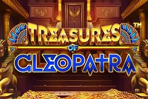 Treasures of Cleopatra slot game logo