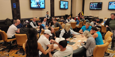 Poker Players at the Mixed Game Festival 