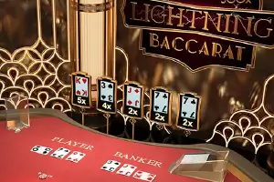 First Person Lighting Baccarat