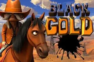 Black Gold Slot Logo